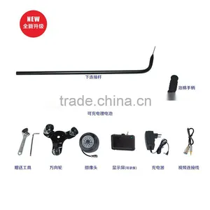 MCD-V3D Portable Three Wheels Security Check Under Car Inspection Camera ,DVR Function Under Vehicle Search Camera thumbnail-2