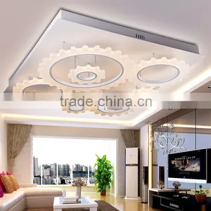 Modern LED Ceiling Lamp Acrylic Ceiling Lamp Ceiling Lamps for Living Room thumbnail-2