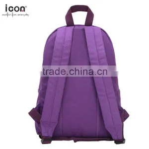 Color Block Canvas Backpack 100%cotton thumbnail-5