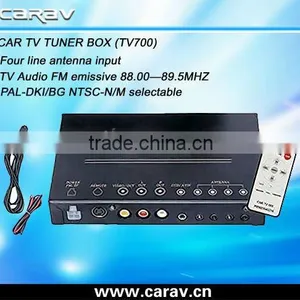 Hot Sell PAL/NTSC Selectable Car tv Tuner Box thumbnail-1