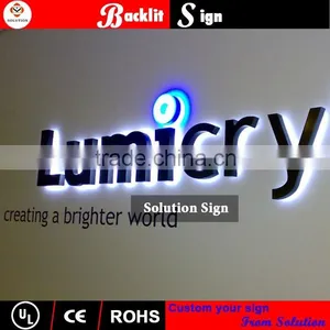 Hot 3d Unique Retail Stores Led Acrylic Back-lit Signs thumbnail-1