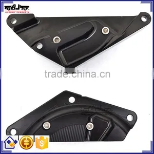 BJ-EG-MT07 Black Aftermarket Motorcycle Engine Parts Aluminum and POM Engine Guard for Yamaha MT07 FZ7 2014-2015 thumbnail-2