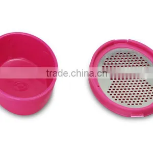 S/S+PP 9.5*6.5*2.5 High Quality Kitchen Multifunctional Manual Fruit&vegetable Grater/chocolate Grate/cheese Grater thumbnail-3