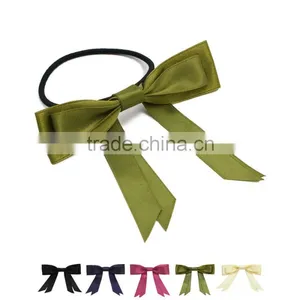 New Candy Color Bow Hairpin Hair Bands for Baby Girls Baby Hair Accessories Haarband Woman thumbnail-2