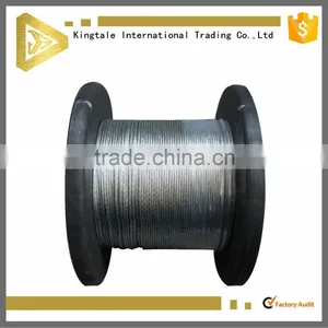 Electrical Wire Factories 8x19 Ungalvanized Steel Cable thumbnail-1