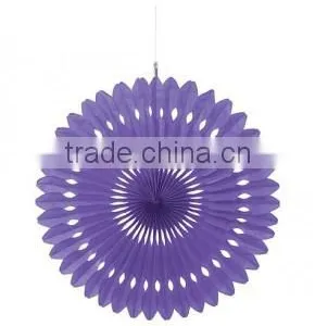 Hot Sale !small Lovely Tissue Paper Fan for Party Wedding Decorations thumbnail-6