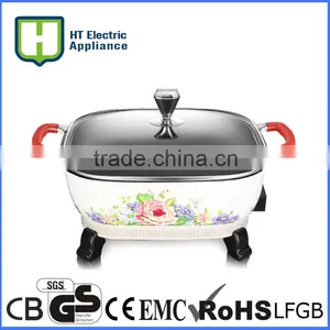 Ceramic Deep Frying Pan Ceramic Bread Pan Electric Hot Pan thumbnail-4