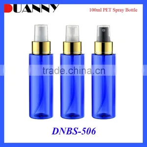 WHOLESALE 100 ML BLUE SPRAY BOTTLE, CUSTOM 100ML BLUE PET PLASTIC SPRAY BOTTLES thumbnail-5
