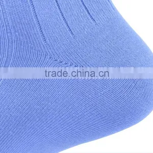 High Quality Pure Cotton Blank Color Dress Crew Socks Men thumbnail-5