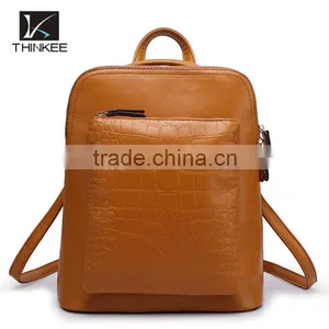 China 2016 Backpack Brand Names Women Leather Backpack thumbnail-3