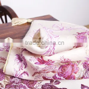 PLUS Chevron Beaded Elegant Table Runner Oriental thumbnail-3
