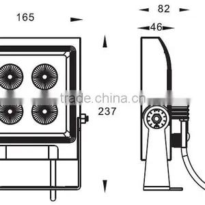 20W 2015 New Outdoor 220V LED Garden Light thumbnail-2