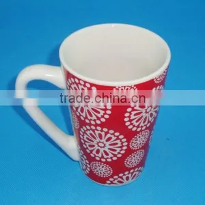 Factory Direct White Porcelain Milk Mug With Custom Printing thumbnail-4
