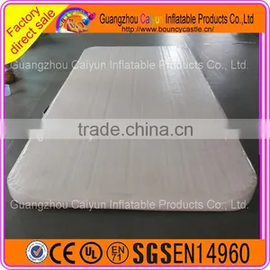 White Gymnastic Training Inflatable Air Track For Sale thumbnail-2