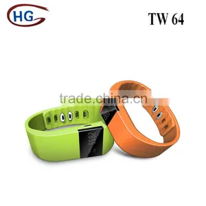 2015 Hot Smart Product Bluetooth 4.0 Sport Bracelet Wristband TW 64 With Health Care Monitor thumbnail-1