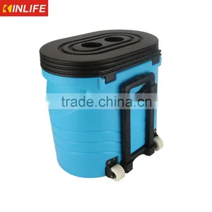 Kinlife Large Portable Ice Chest Cooler With Ice Pack By Rotational Moulding thumbnail-2
