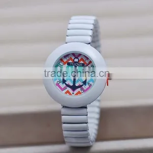 2015 Hot Sales Anchor Alloy Wave Strip Watches Women Wholesale China Factory Promotion Watches thumbnail-5