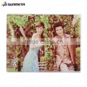 Chinese Supplier Black Glass Photo Frame for Sublimation Printing, Glod Wire Hard Glass thumbnail-1