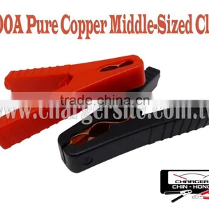 Red Black Pair 100A Crocodile Clip Battery Clip Alligator Clip thumbnail-2