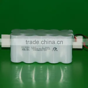 SC 2000mAh High & Low Temperature NICAD Rechargeable Battery Pack thumbnail-1