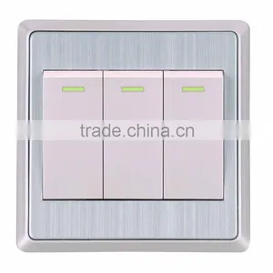 3 Gang Wall Light On/off Switch thumbnail-1