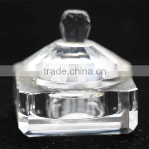 Nice Square Crystal Sugar Bowl for Sugar Stock thumbnail-1