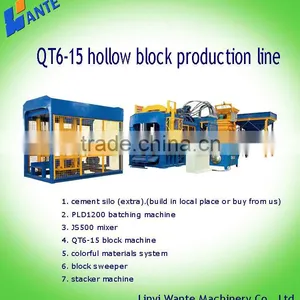 QT6-15 Concrete Interlocking Bricks Making Machine,brick Making Machine Price List,cement Brick Block Making Machine Price thumbnail-1