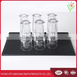 Custom Branded Logo Bar Spill Mat, Anti Slip Wine Rubber Bar Mat, Durable Pvc Bar Mat Quality Choice thumbnail-1
