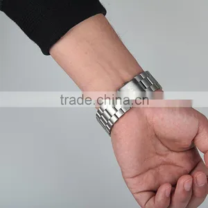 2016 New Style Luxury Stainless Steel Watch Band Strap Bracelet for Fitbit Blaze thumbnail-4