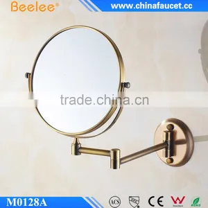 6 Inch Double Sides Antique Makeup Mirror Fixed on the Wall Quality Choice thumbnail-3