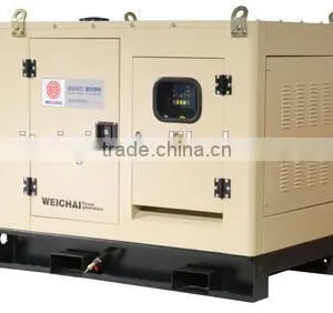 Chinese Weichai 10-50kW Series Low Noise Genset Diesel Generator thumbnail-1
