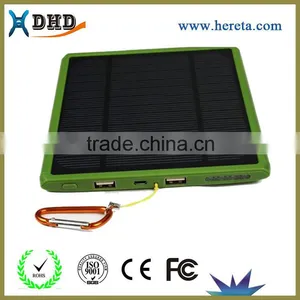 Newest Style 30000mah Dual Usb Portable Solar Panel Power Bank thumbnail-1