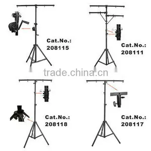 Cheap LED Stage Lighting Air Cushion Audio dj Black Aluminum Bridge Light Stand thumbnail-3
