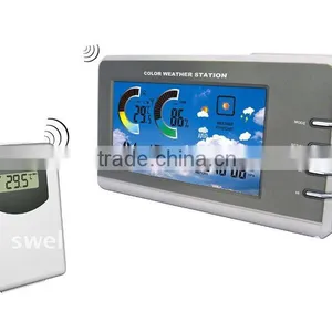 Colorful Wireless Weather Station With Sensor thumbnail-2