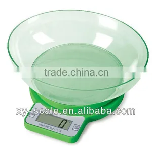 ABS Kitchen Scale With Plastic Bowl Digital Kitchen Scale Food Scale thumbnail-1