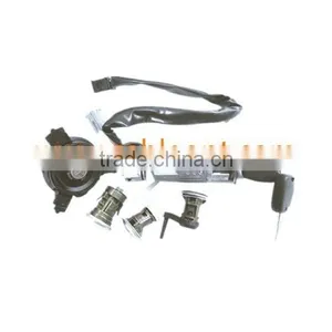 Ignition Key Set for Peugeot 206,5pcs/set thumbnail-1