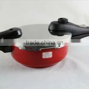 High Quality Ceramic Coating Kitchenware, Suitable for All Stoves, With CE&GS Certificate, Red thumbnail-1