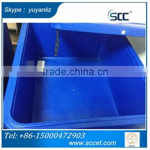 Rotomold Plastic Tub, Insulated Storage Tub 1000L for Fish, Shrimp & Meat thumbnail-3
