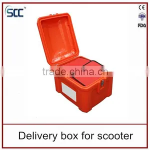 LLDPE Plastic Delivery Box for Scooter, Insulated Delivery Box for Food ( SCC Manufacturer ) thumbnail-3