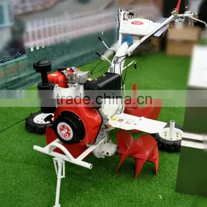 New China Tennma 9hp Farm Tool Diesel Power Tiller Plough Diesel Rotary Tiller Modern Agricultural Equipments thumbnail-1