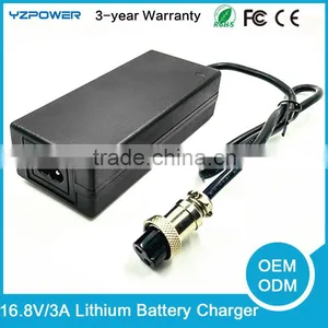 16.8V3A 16.8V 3A Lithium Li-ion Battery Charger for 4 Series 14.4V 14.8V Lithium Li-ion Polymer Batterry Pack thumbnail-1