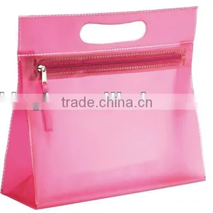 2012Hot Sell Clear PVC Bag / Stand-up PVC Bags / Cosmetic Bag / Promotional Pvc Bag thumbnail-1