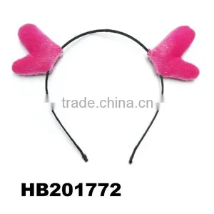 Black Animal Reindeer Antler Metal Headband for Kids thumbnail-4