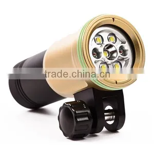 Wholesale Price Underwater Waterproof Torch For Diving Photo / Video thumbnail-4