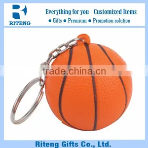 Bulk Quantity Various Balls PU Keychain thumbnail-2