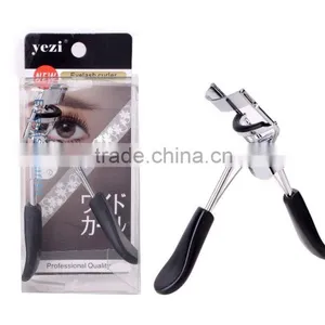 2016 Hot Sale Coloful Plastic Handle Covered Metal Eyelash Curler thumbnail-3