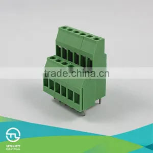 Barrier Strips Terminal Block MU2.5H2L5.0(5.08) 5.0mm Pitch UL,CE,Rohs thumbnail-1