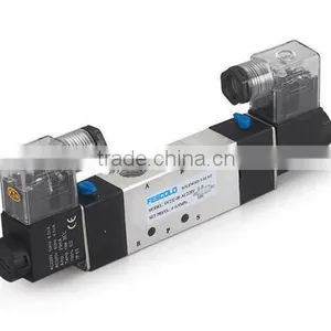 Pneumatic 5 Ways/ Two Coil Solenoid Valve thumbnail-1