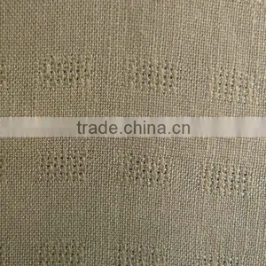 LINEN VISCOSE INTERWEAVE & JACQUARD FABRIC 30/2*L14 54*56 thumbnail-1