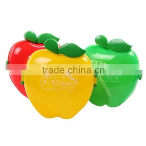 Apple Shape Lunch Box With Spoon thumbnail-1